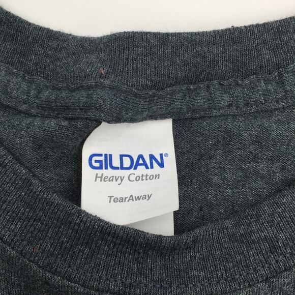 Choo-choo train men’s tee bluish gray size XL - Picture 6 of 8